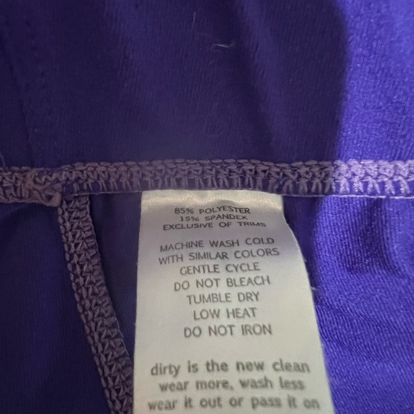 Toad&Co Purple skater skirt, medium - Picture 4 of 4